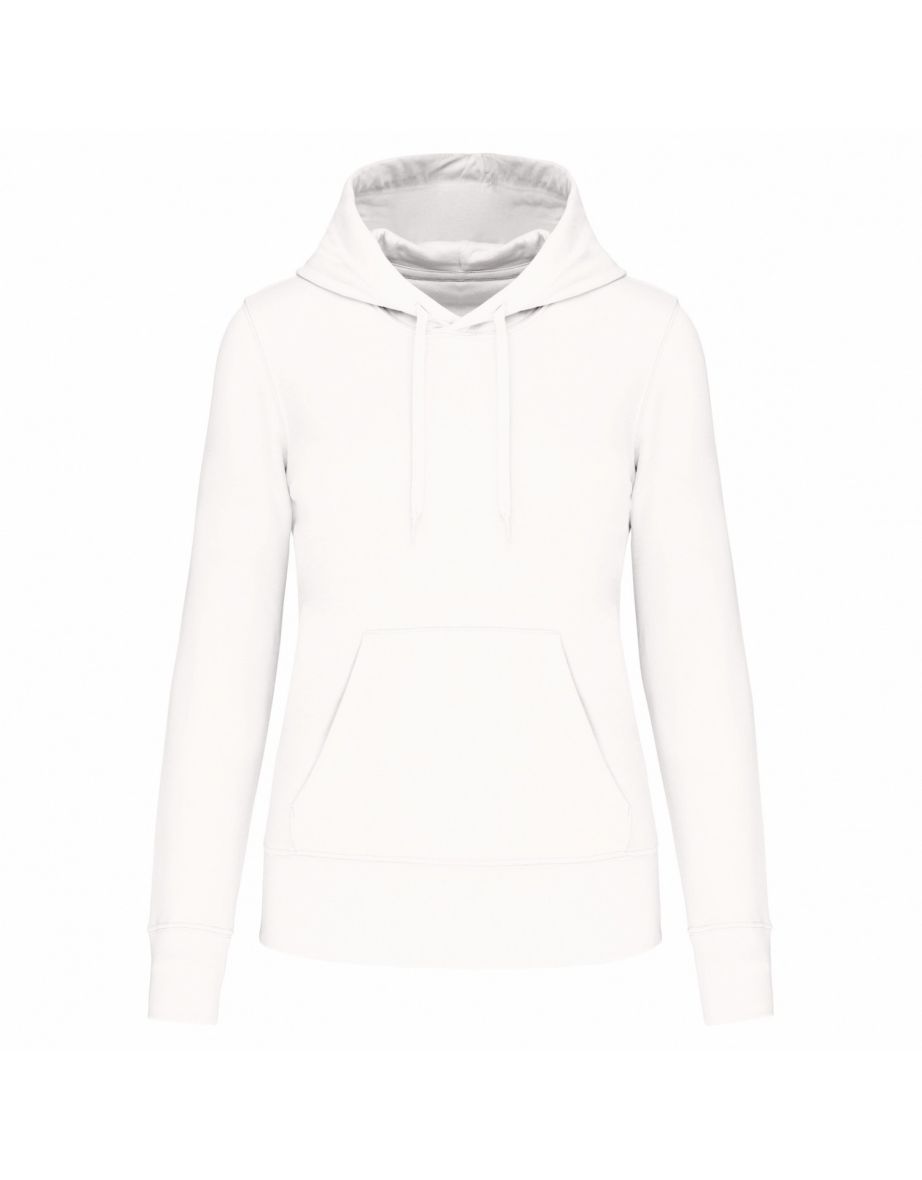 Kariban Womens/Ladies Hoodie - White