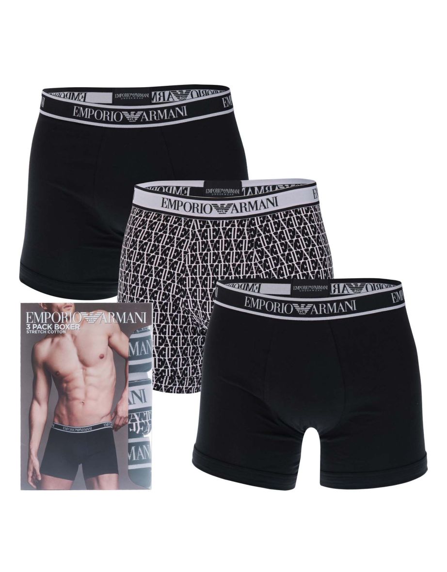 Men's Armani 3 Pack of Boxers in other