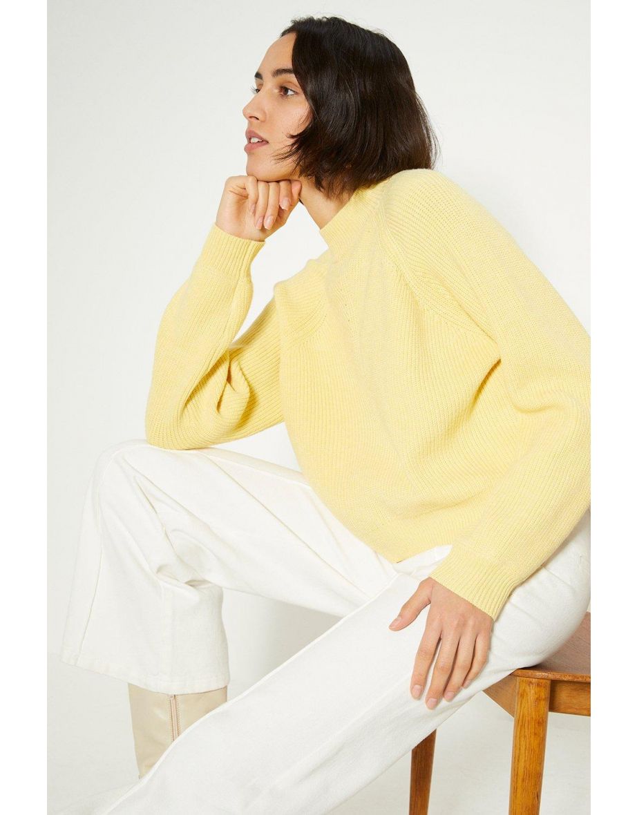 Oasis yellow outlet jumper