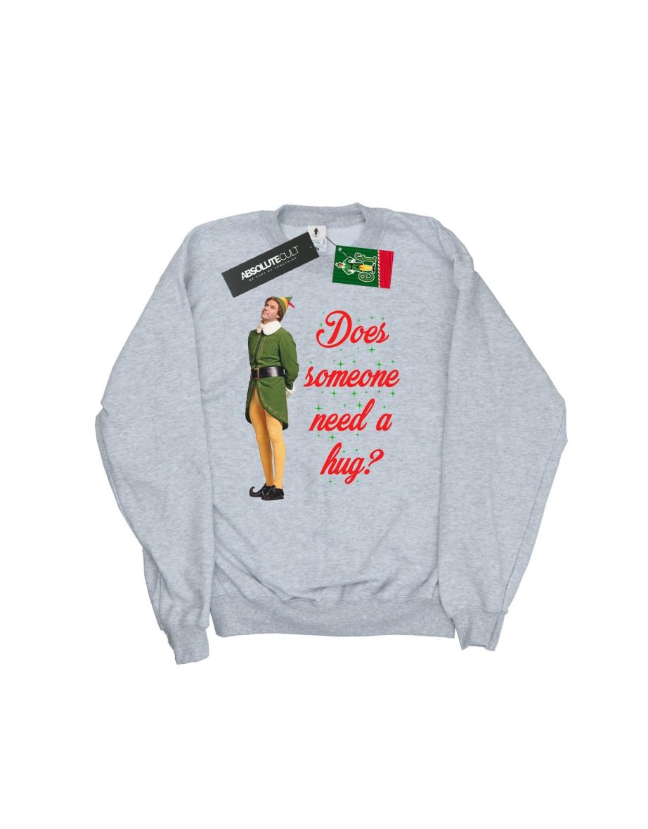 Elf Boys Hug Buddy Sweatshirt - Sports Grey