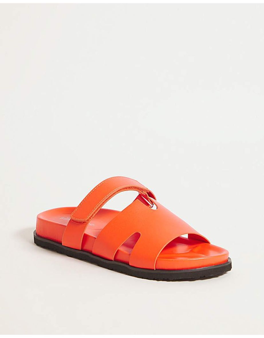 Touch And Close Sandals Wide  Slider - 2