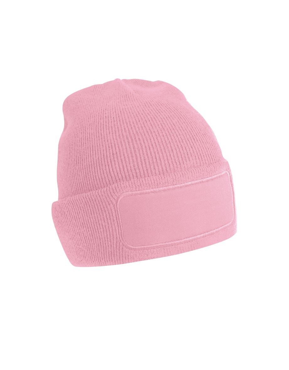 Beechfield Unisex Plain Winter Beanie Hat / Headwear (Ideal for Printing) - Dusky Pink
