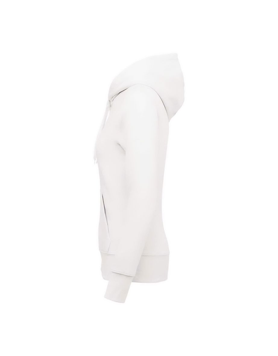Kariban Womens/Ladies Eco Friendly Full Zip Hoodie - White - 2
