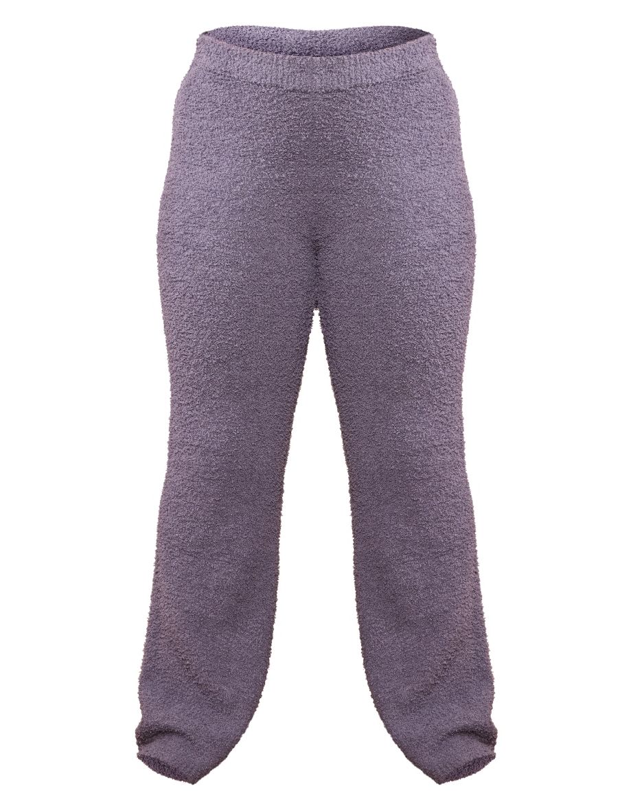Charcoal Plus Cosy Flared Pyjama Bottoms - 4
