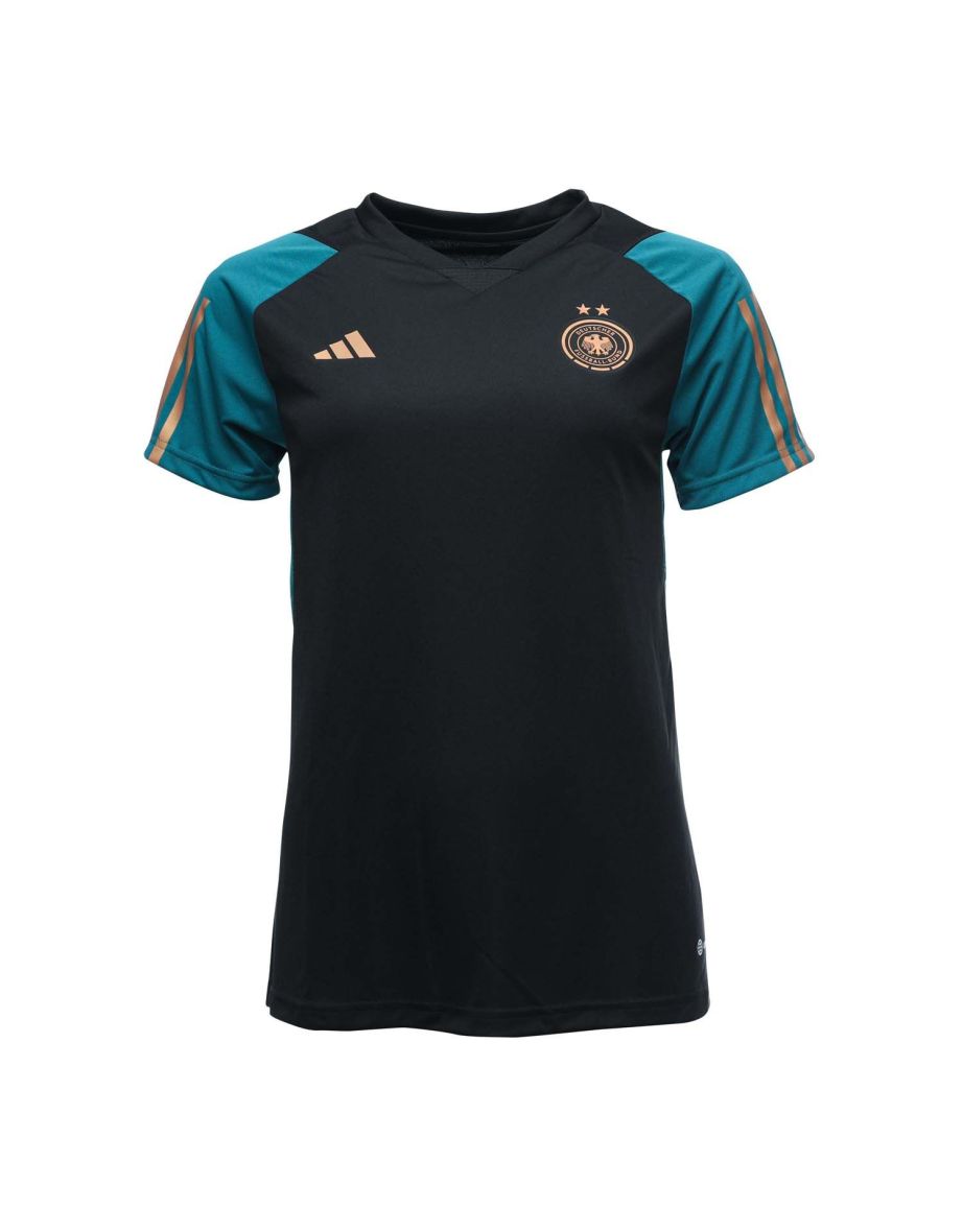 Women's adidas Germany 2023/24 Home Jersey in Black