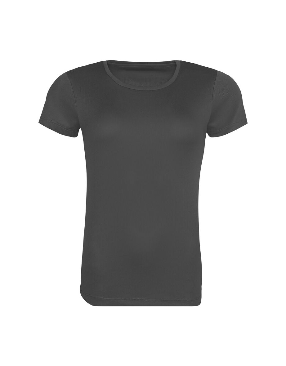 Awdis Womens/Ladies Cool Recycled T-Shirt - Charcoal
