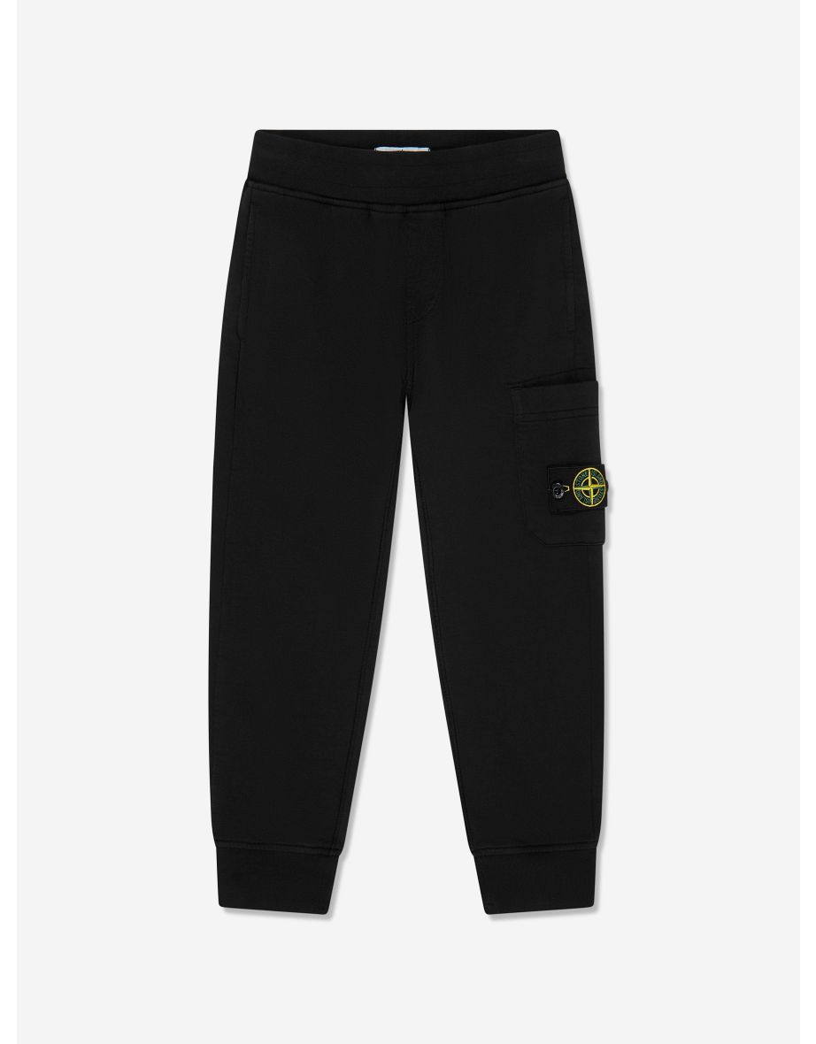 Boys Logo Joggers in Black