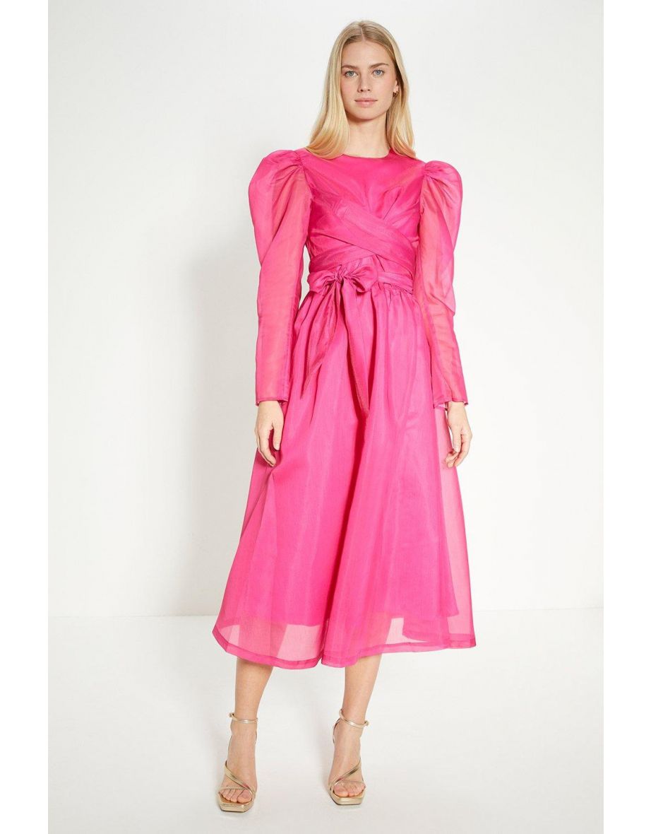 Oasis rachel pleat dress sale