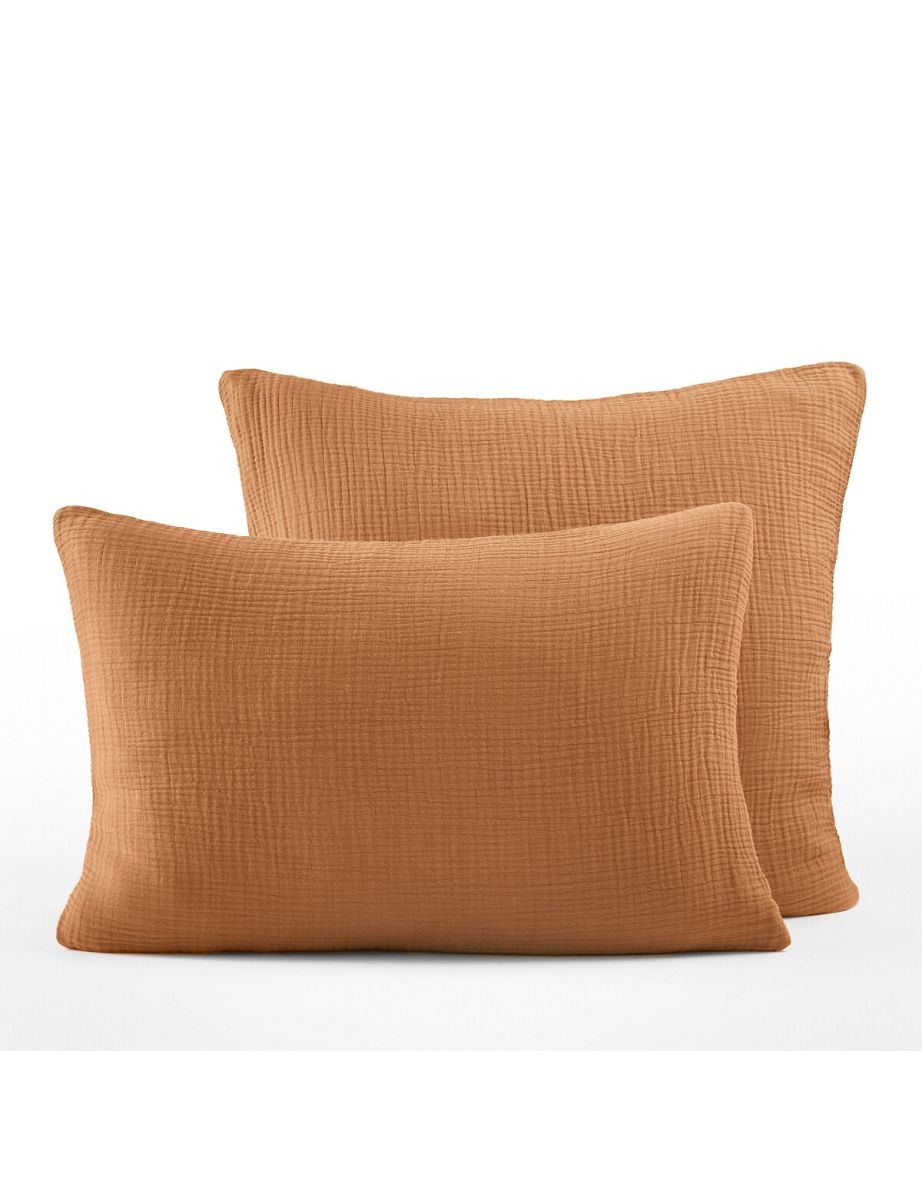 Yafa 100% Organic Cotton Muslin 200 Thread Count Pillowcase