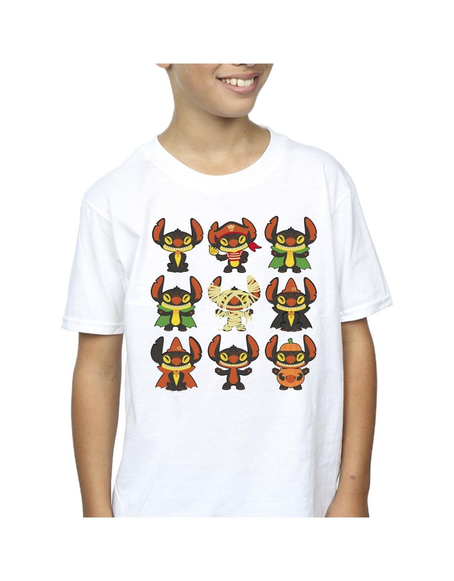 Disney Boys Lilo & Stitch Halloween Costumes T-Shirt - White - 2