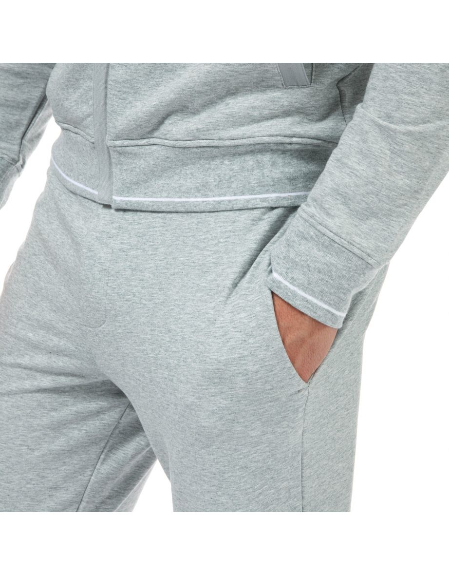 Men's Armani Exchange Logo Zip Hoody in Grey - 5
