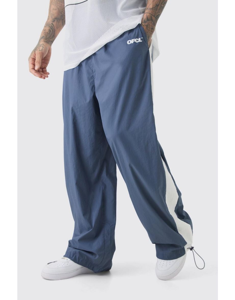 Tall Side Panel Track Pants in Charcoal - charcoal