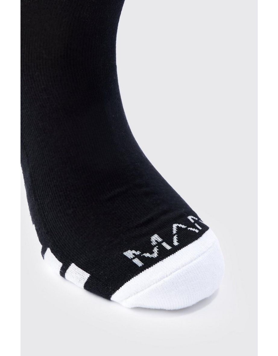 3 Pack Man Dash Activewear Ankle Socks - multi - 2