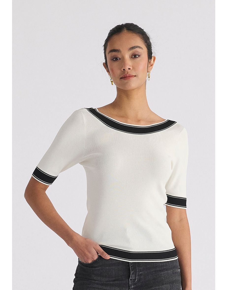 Scoop Back Top