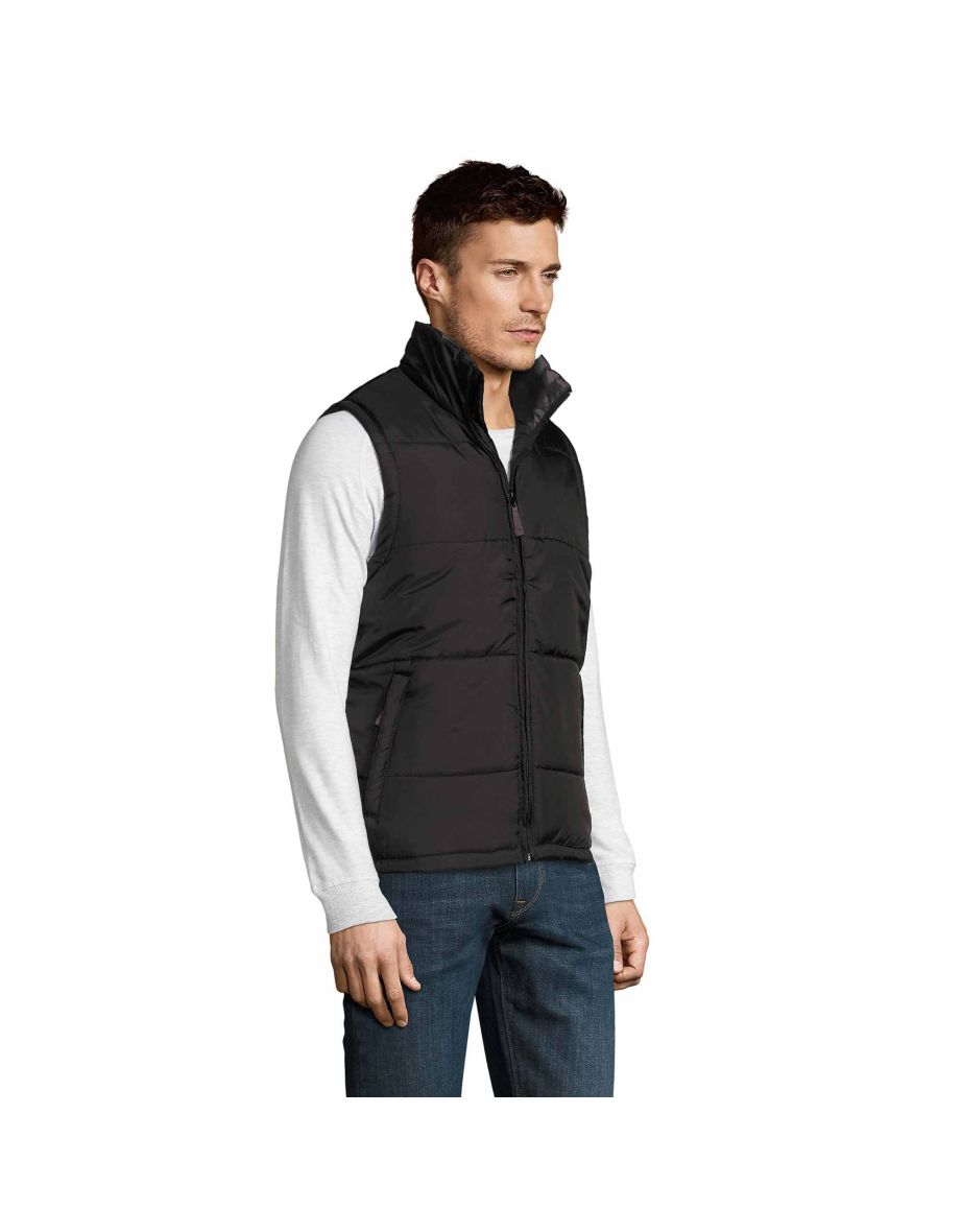 SOLS Warm Padded Bodywarmer Jacket - Black - 3