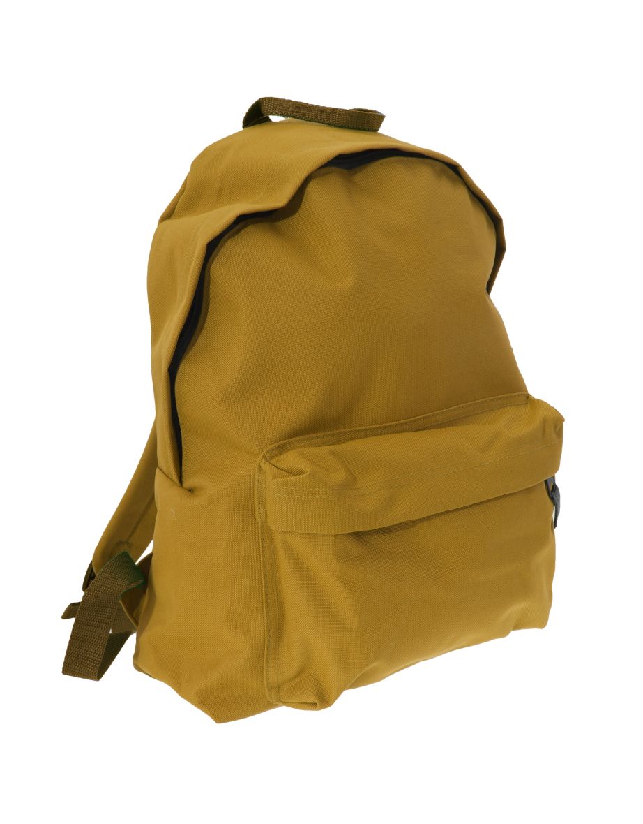 Bagbase Fashion Backpack / Rucksack (18 Litres) (Pack of 2) - Mustard
