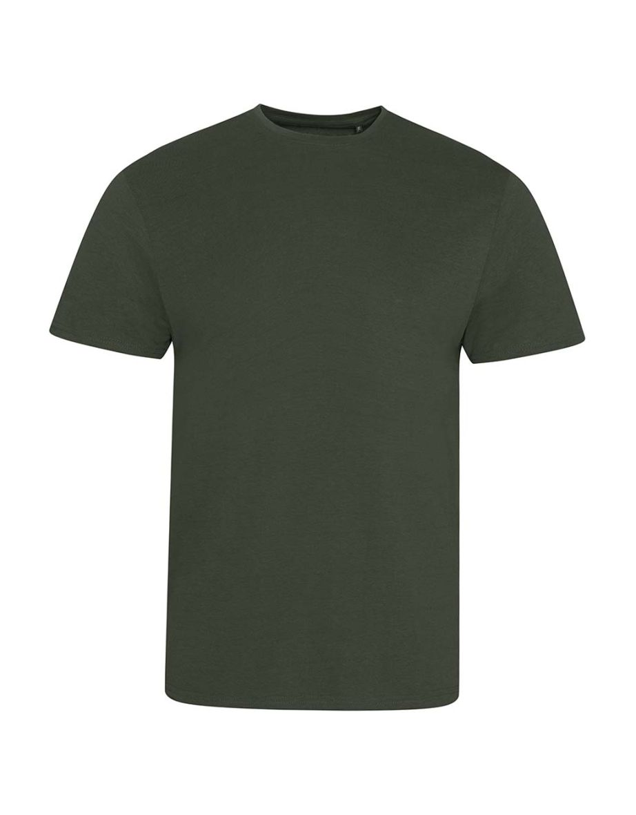 Ecologie Mens Organic Cascades T-Shirt - Olive Green
