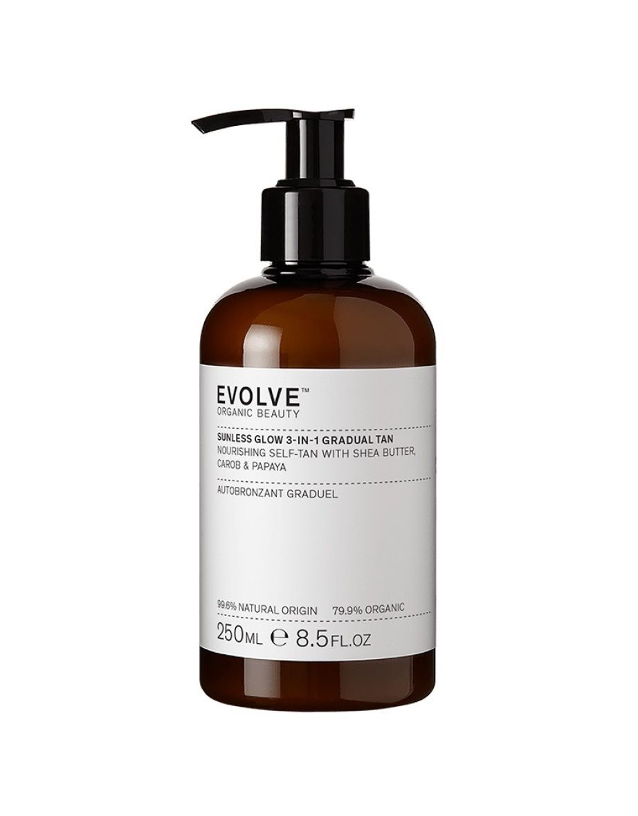 Evolve Sunless Glow 3-in-1 Gradual Tan 250ml