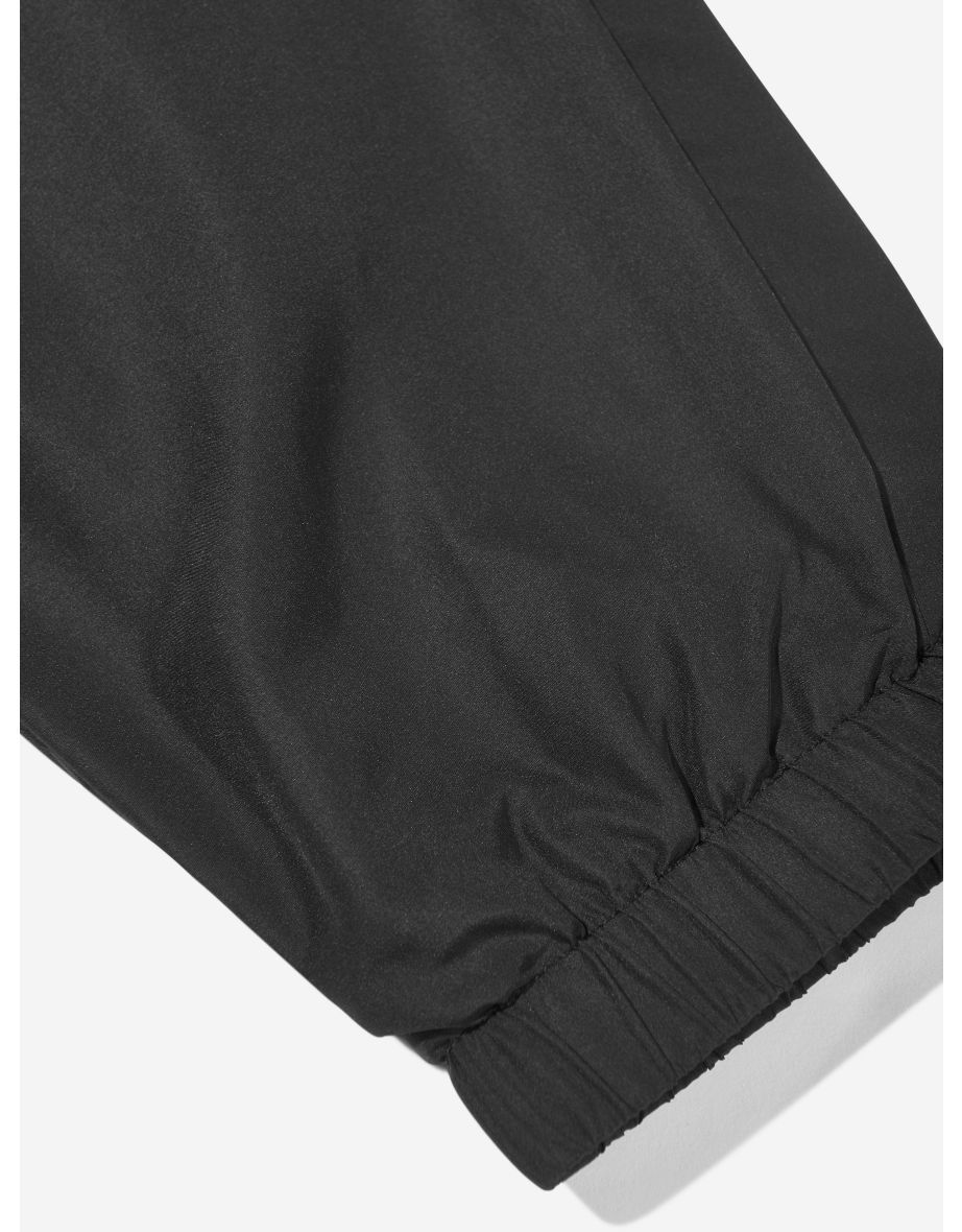 Boys Cargo Trousers in Black - 3
