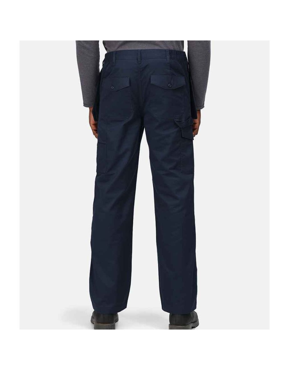 Regatta Mens Cargo Trousers - Navy - 2