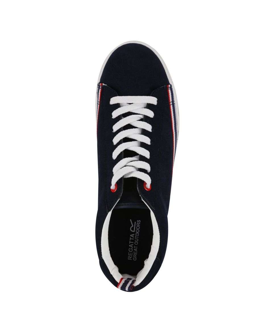 Regatta Great Outdoors Mens Stripe Casual Trainers - Navy - 3