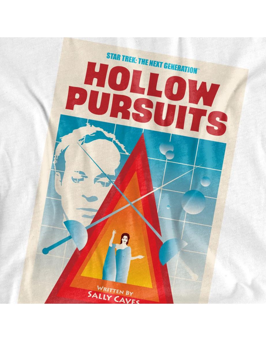 Star Trek Unisex Adult The Next Generation Season 3 Episode 21 T-Shirt - White - 3