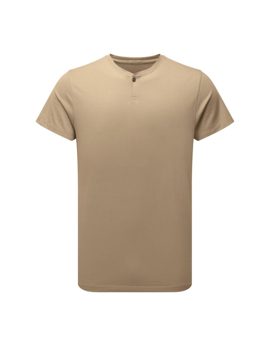 Premier Mens Comis Sustainable T-Shirt - Khaki