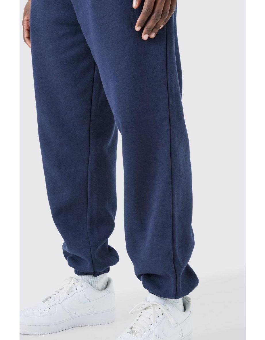 Basic Oversized Fit Jogger - navy - 2