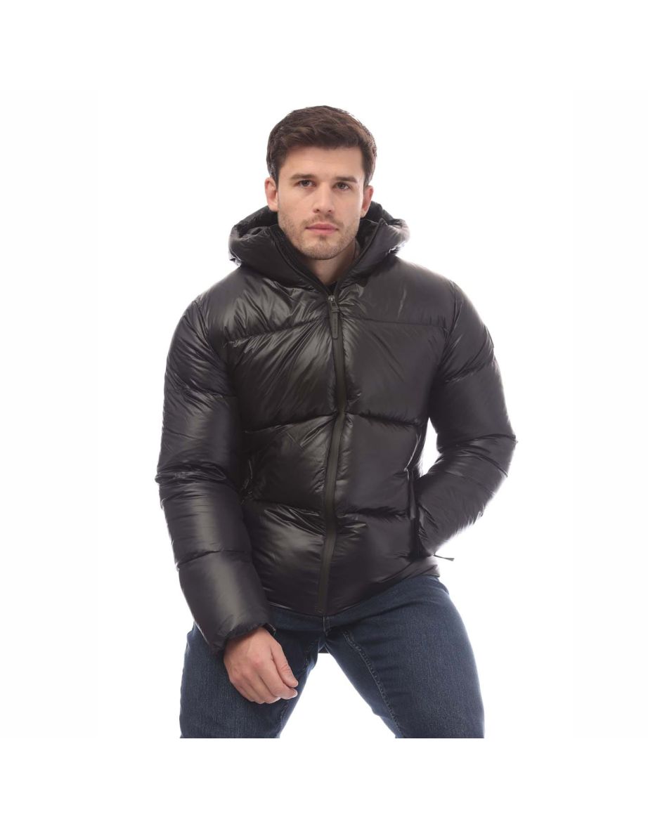 Men's Belstaff Down Filled Ripstop Resolve Jacket in Black - 3