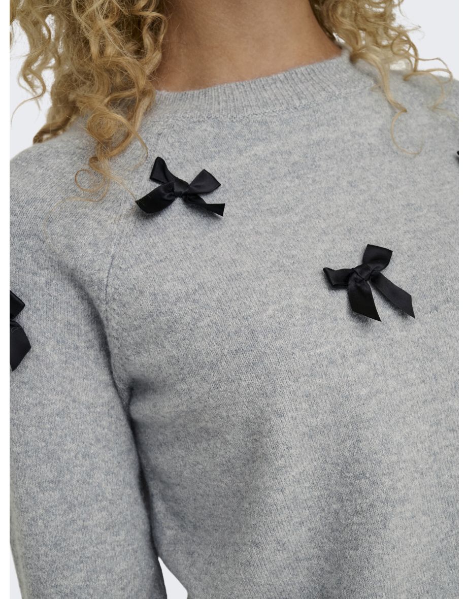 ONLNOELLE LIFE LS BOW PULLOVER EX KNT - 8