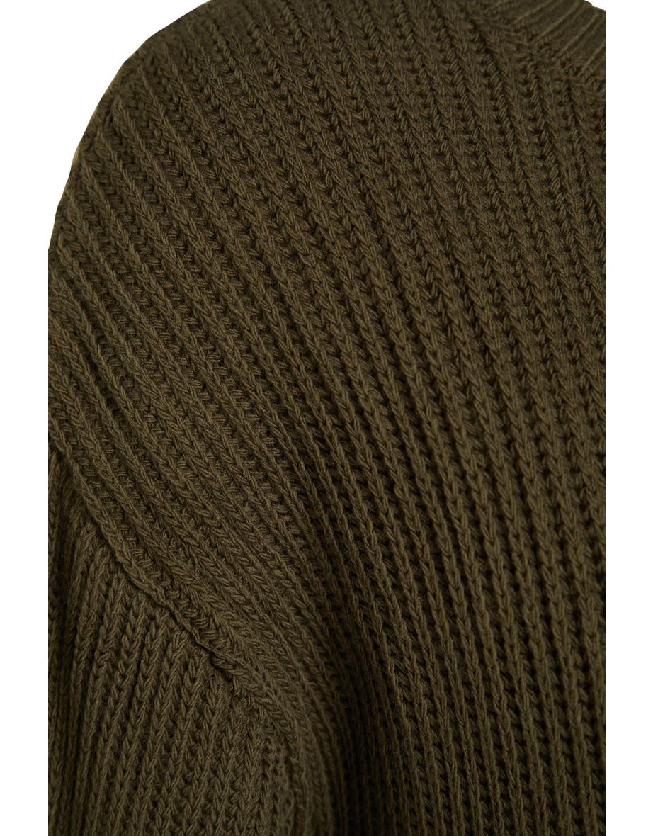 Sweater - Khaki - Oversize - 7