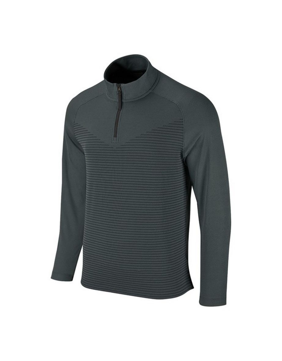 Nike Mens Vapor Half Zip Top - Dark Smoke Grey/Black