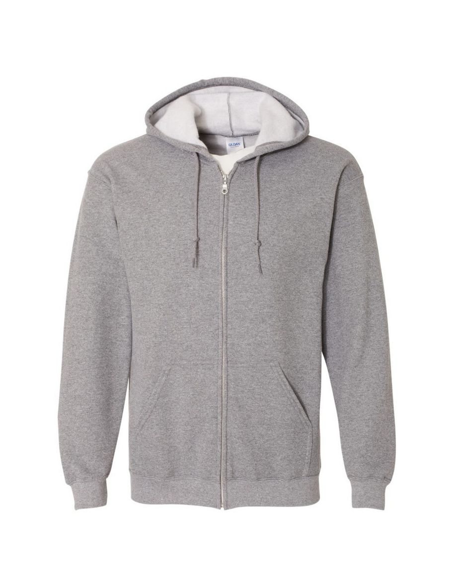 Gildan full 2024 zip hooded sweatshirt