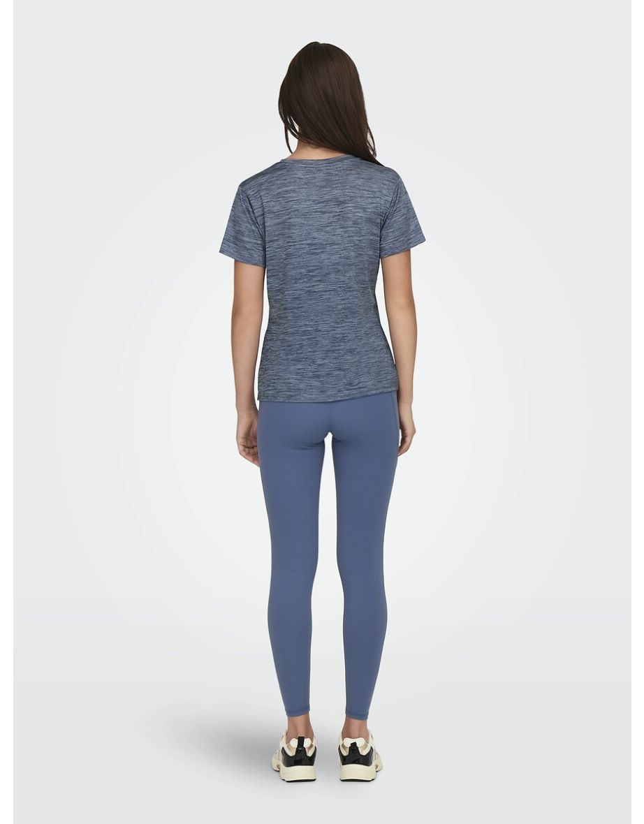 Core Life Sports T-Shirt with V-Neck and Short Sleeves - 7
