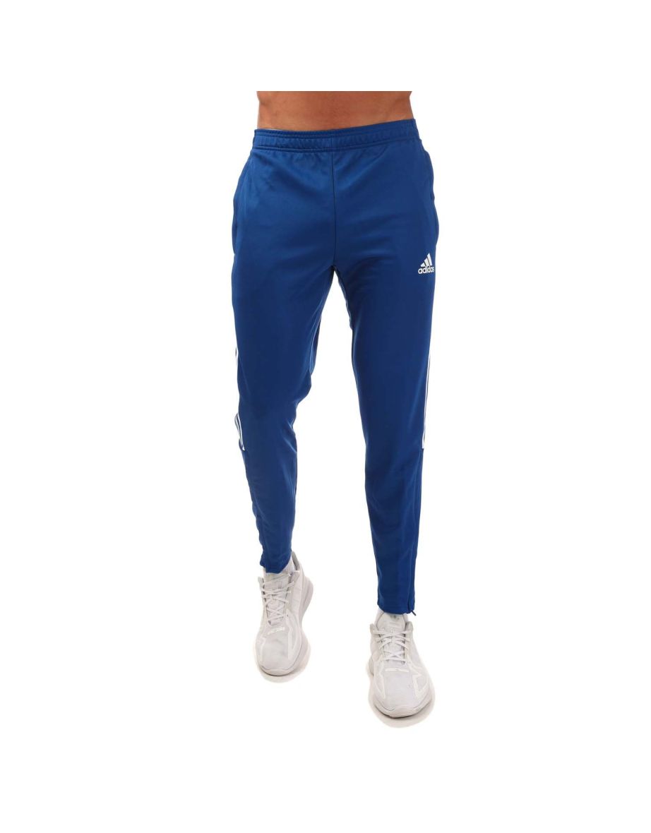 Men's adidas Footbal Tiro 21 Training Pants in Blue