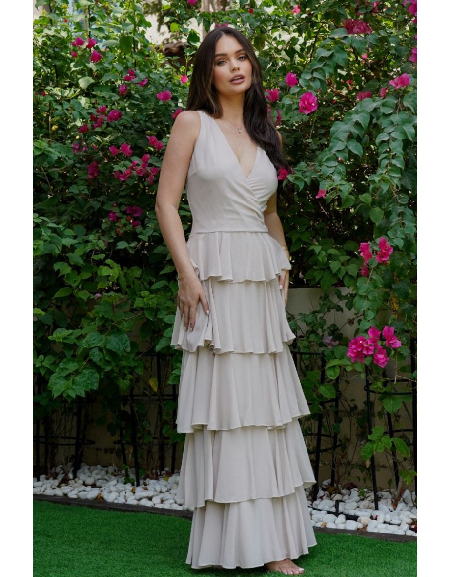 TFNC Bena Ecru Dress