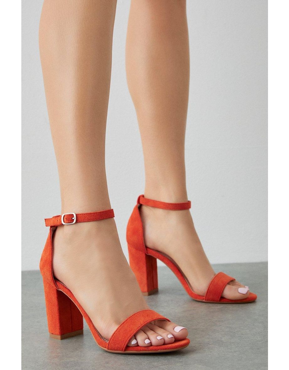Buy DOROTHY PERKINS Women Dusty Pink Solid Sandals - Heels for Women  4318800 | Myntra