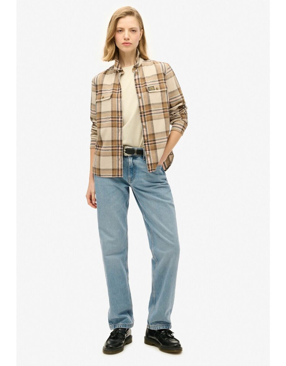 Lumberjack Checked Shirt in Cotton Flannel