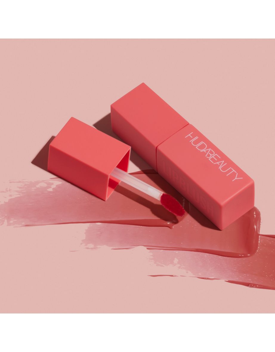 Huda Beauty Lip Blush Creamy Lip & Cheek Stain Rosy Kiss - 4