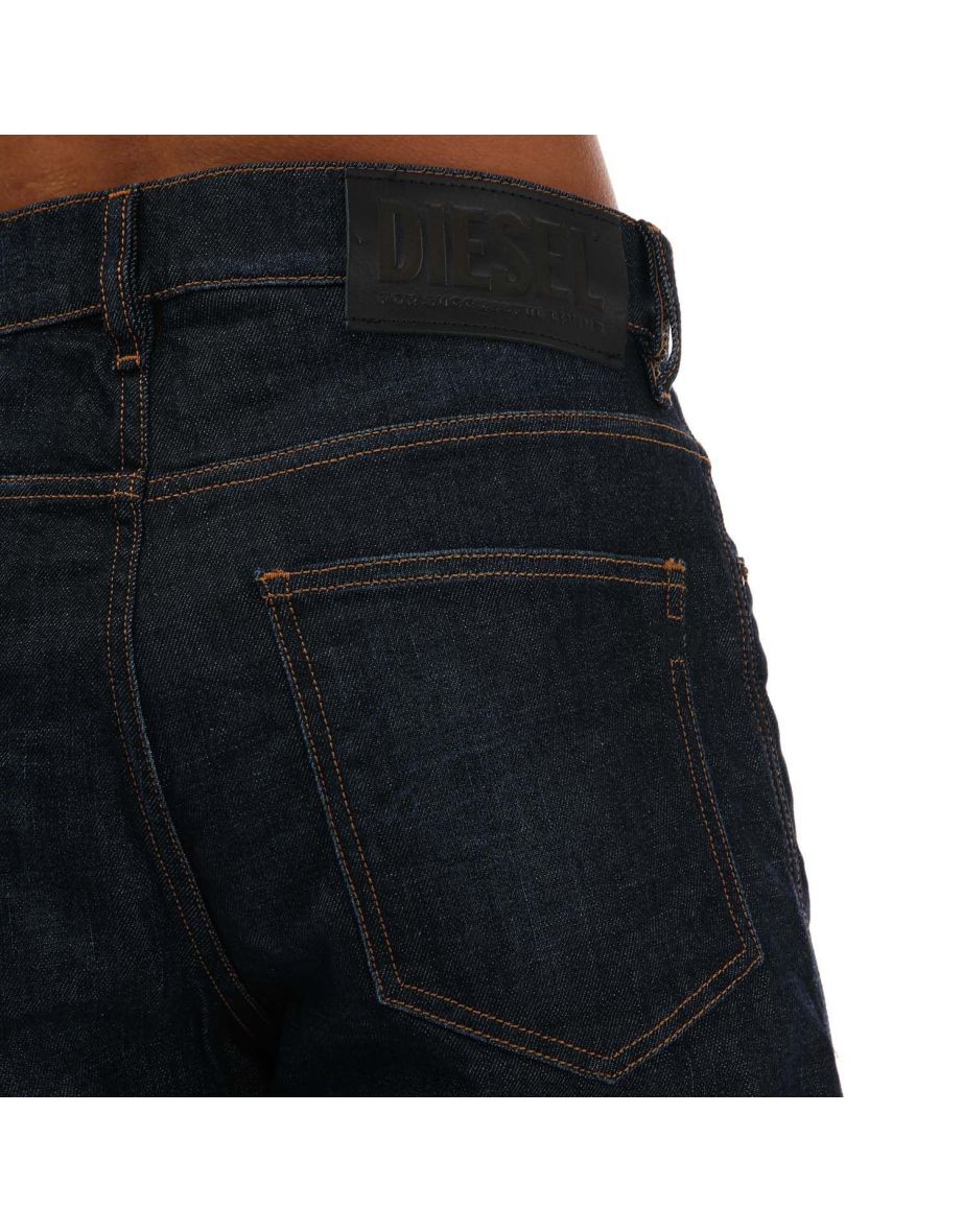 Men's Diesel D-Macs Straight Jeans in Blue - 5