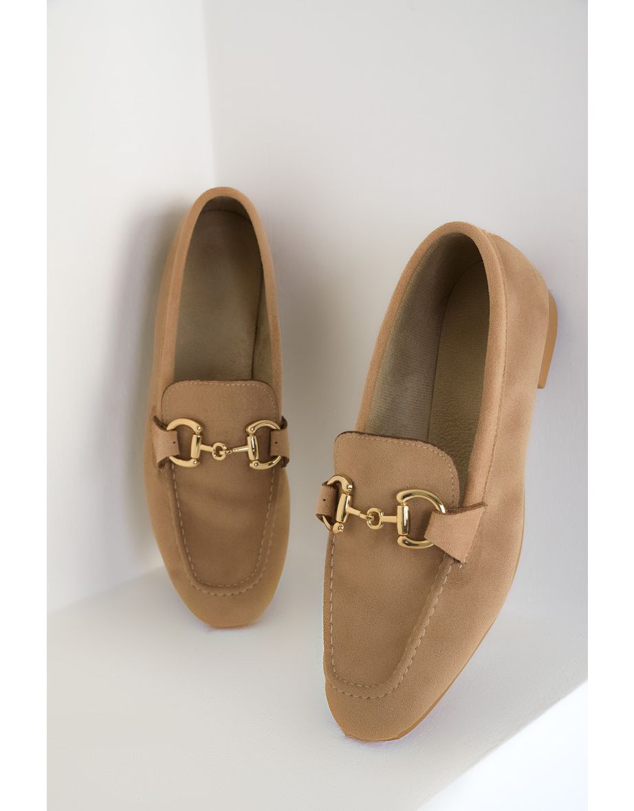 Women's Mink Suede Flats - 4
