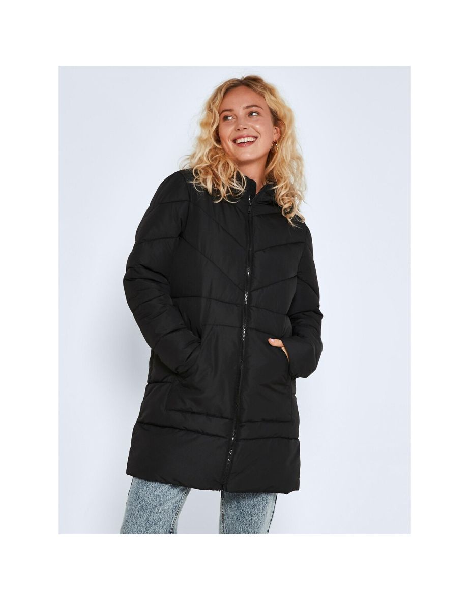 Noisy may clearance hooded padded jacket