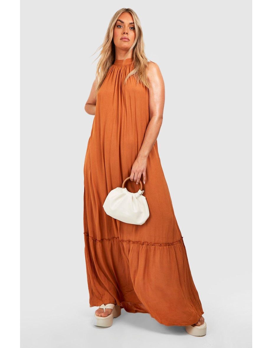 Tan 2025 smock dress