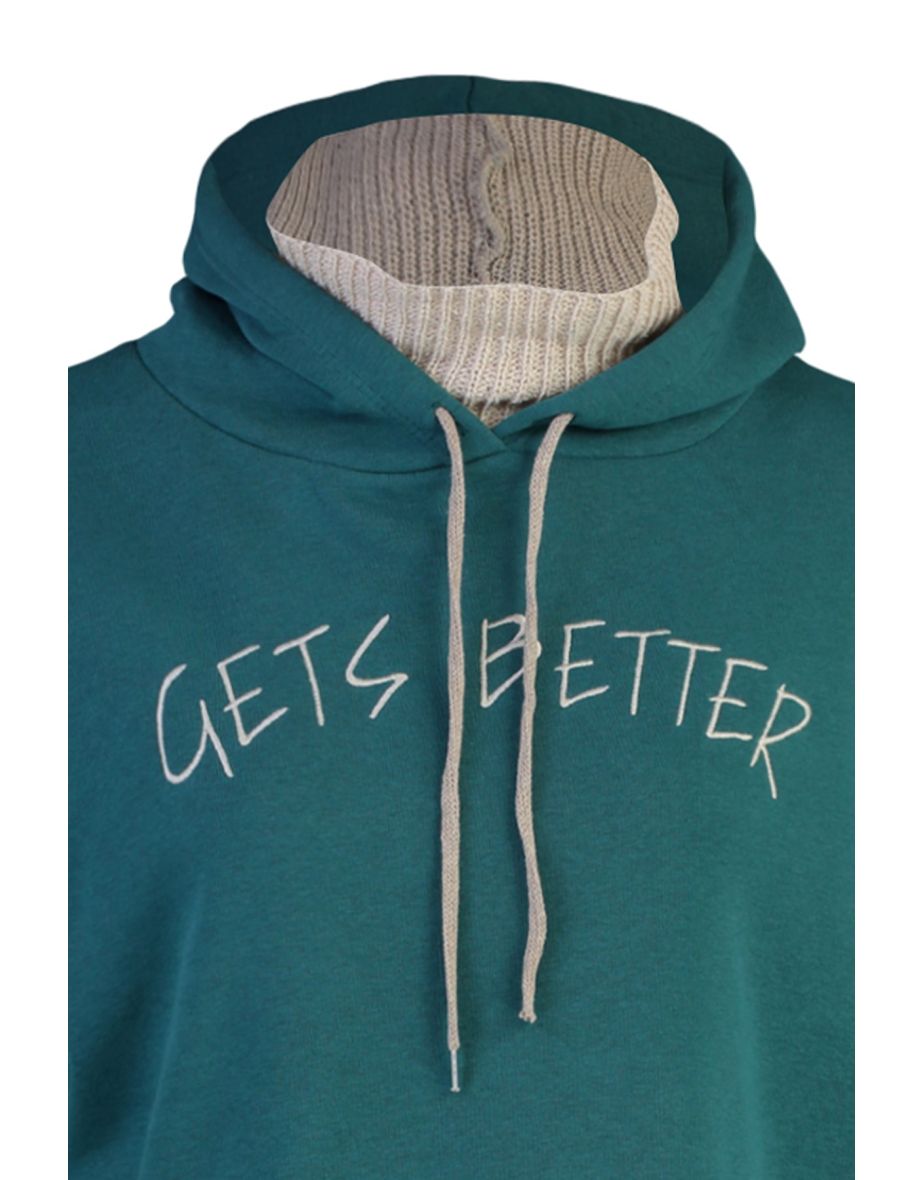 Sweatshirt - Green - Relaxed fit - 7