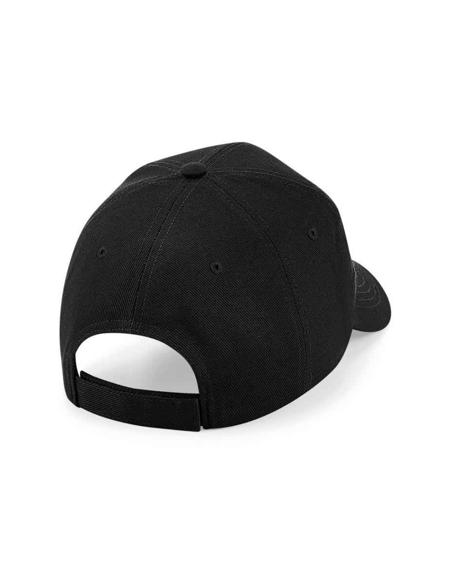 Beechfield Unisex Ultimate 6 Panel Cap - Black - 1