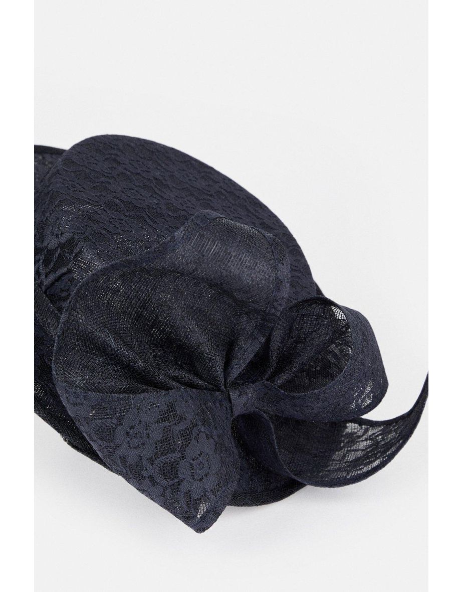 Emily-London Lace Detail Boater - 2