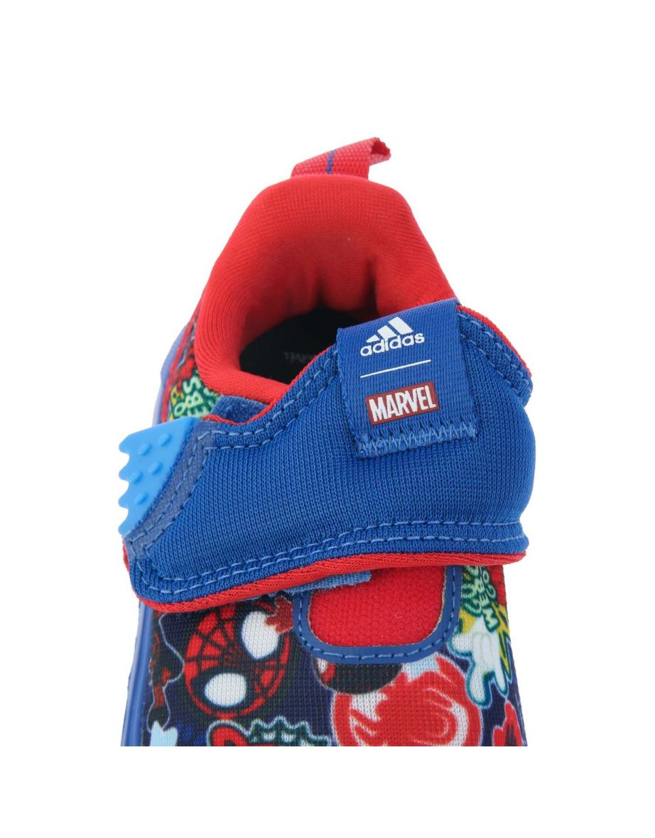 Boy's adidas Spiderman Trainers in Blue - 4