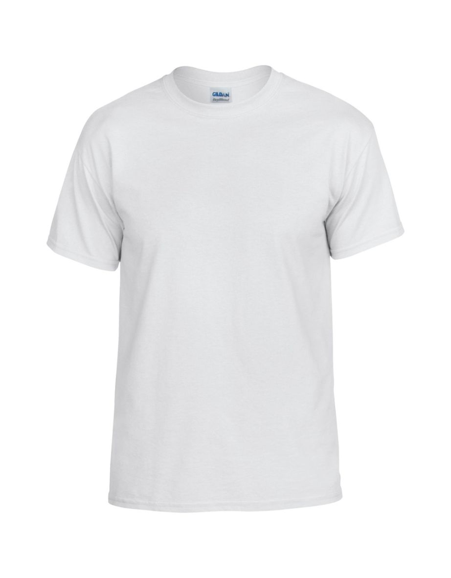 Gildan DryBlend Adult Unisex Short Sleeve T-Shirt - White