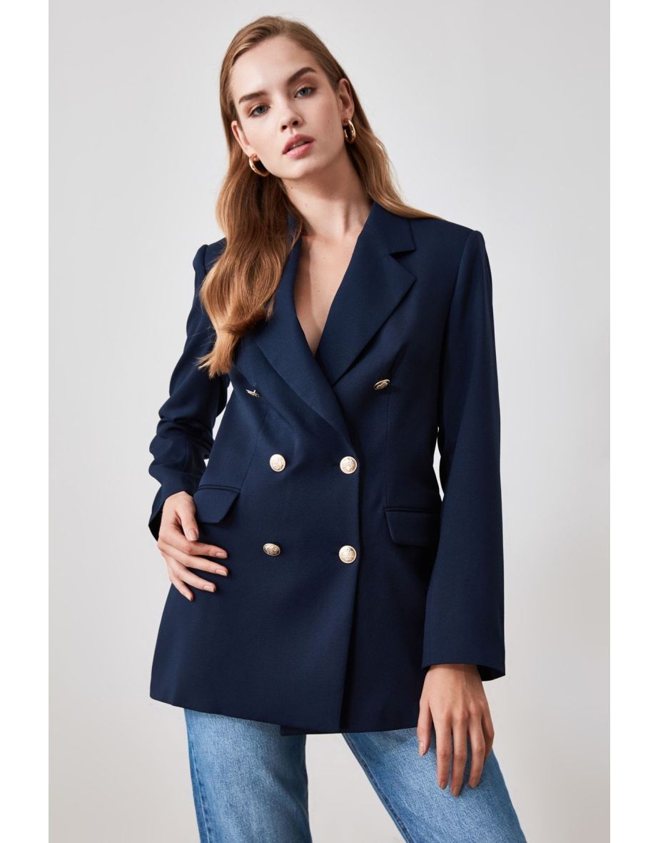 Blazer - Navy blue - Oversize