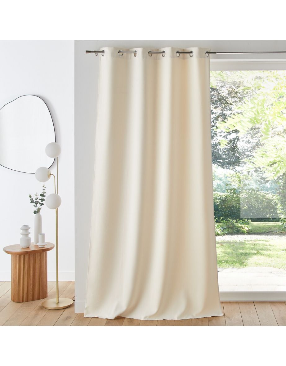 Voda Double-Sided Single Blackout Curtain with Eyelets